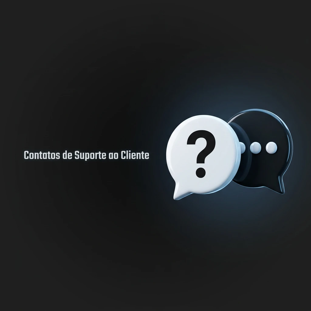 Opções de contatos de suporte ao cliente: chat ao vivo, e-mail e Telegram para ajuda rápida.
